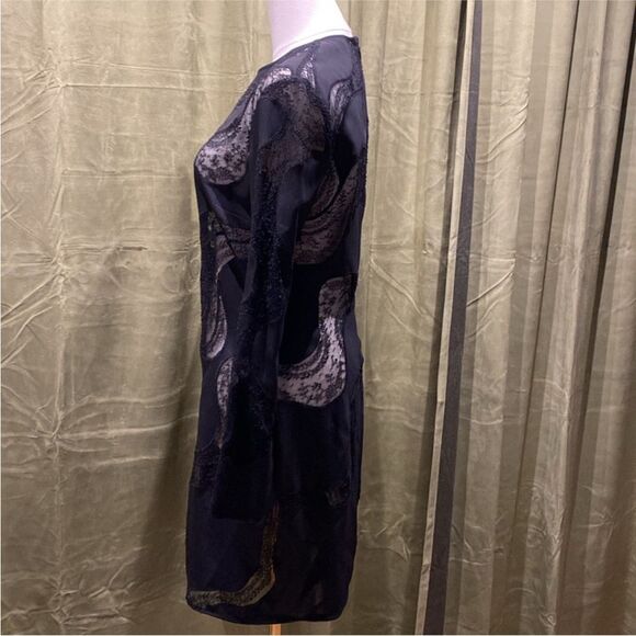 NWT Stella McCartney Black  Wave Dress, M - Picture 12 of 16